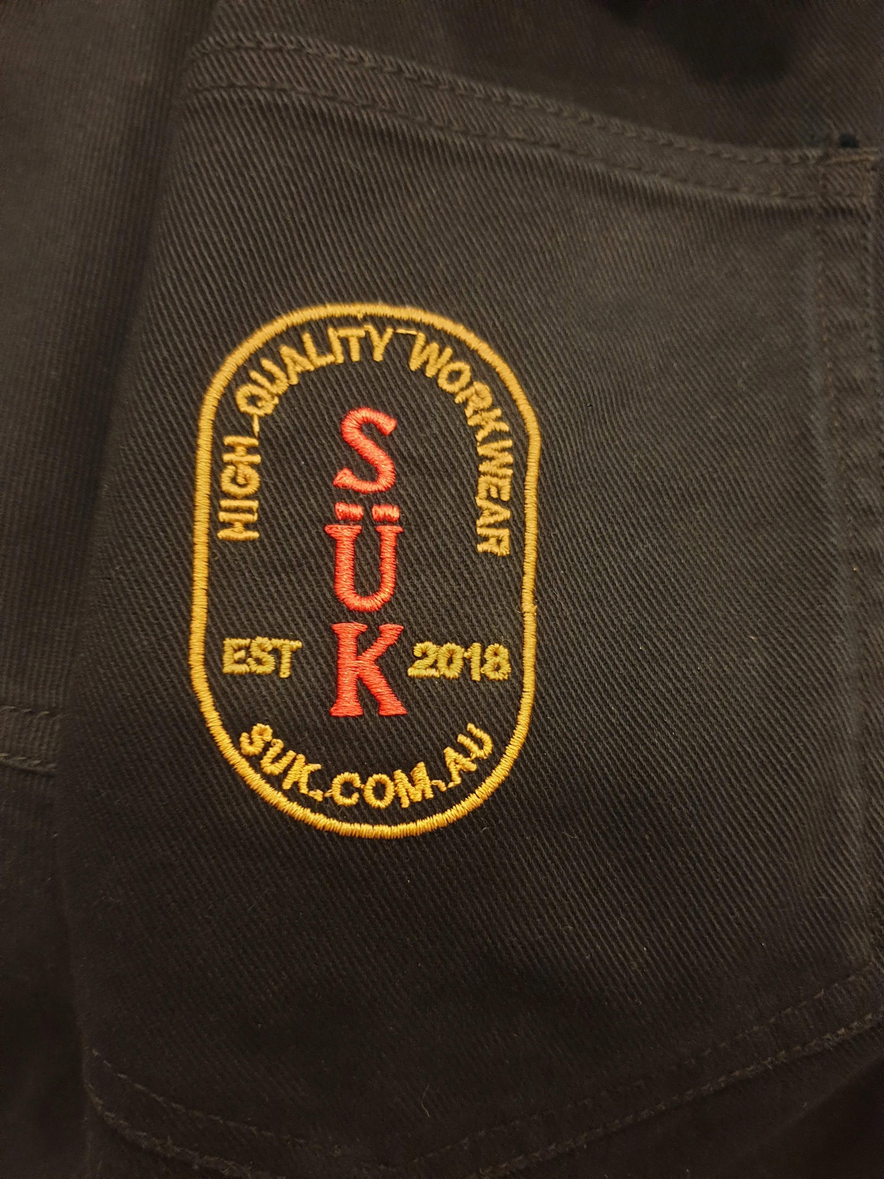 Sük Workwear cropped roper suit size 12