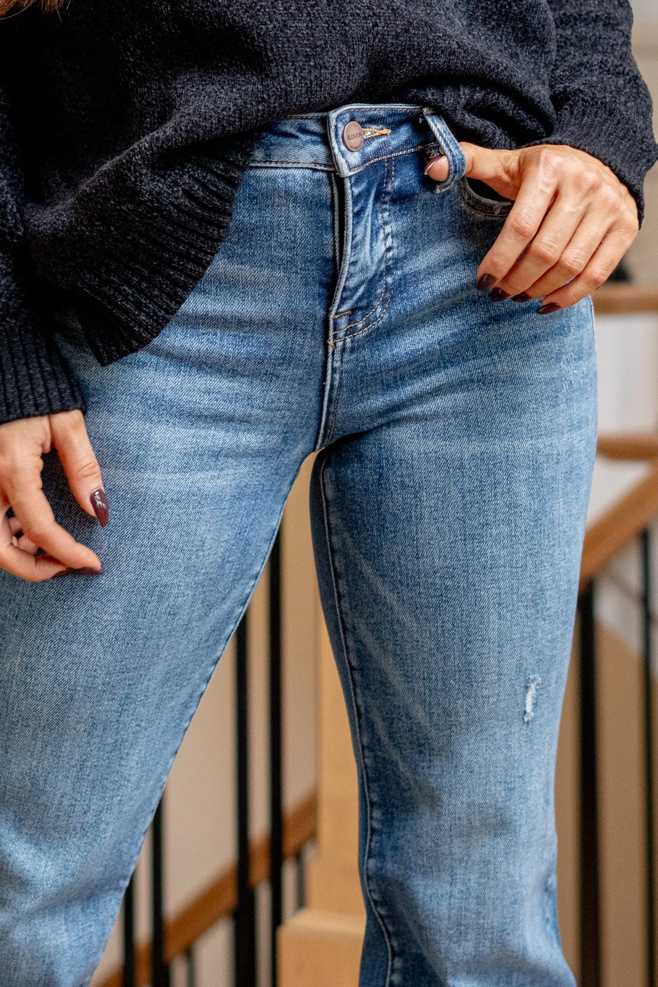 Skyline Tummy Control Top High Rise Straight Leg
