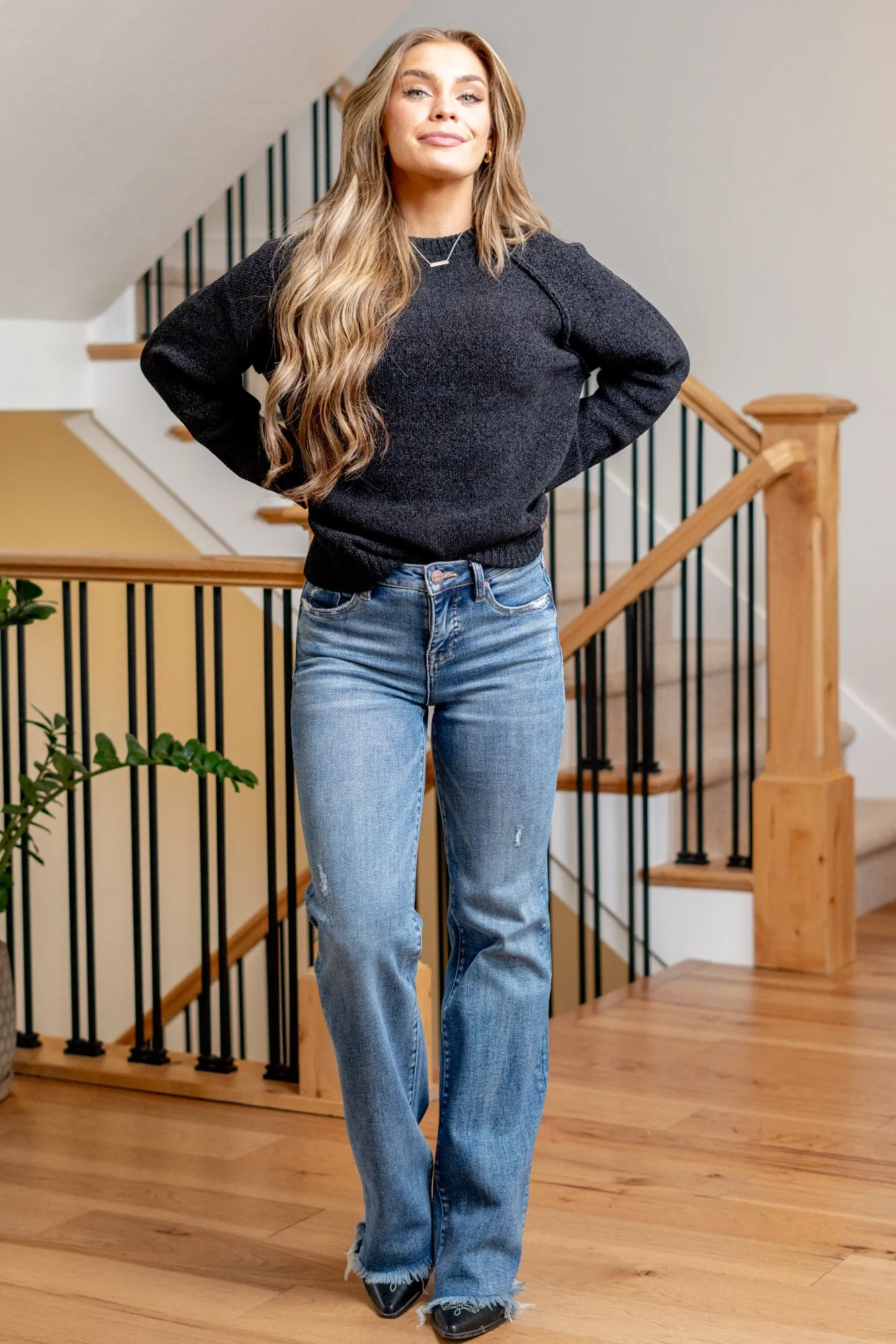 Skyline Tummy Control Top High Rise Straight Leg