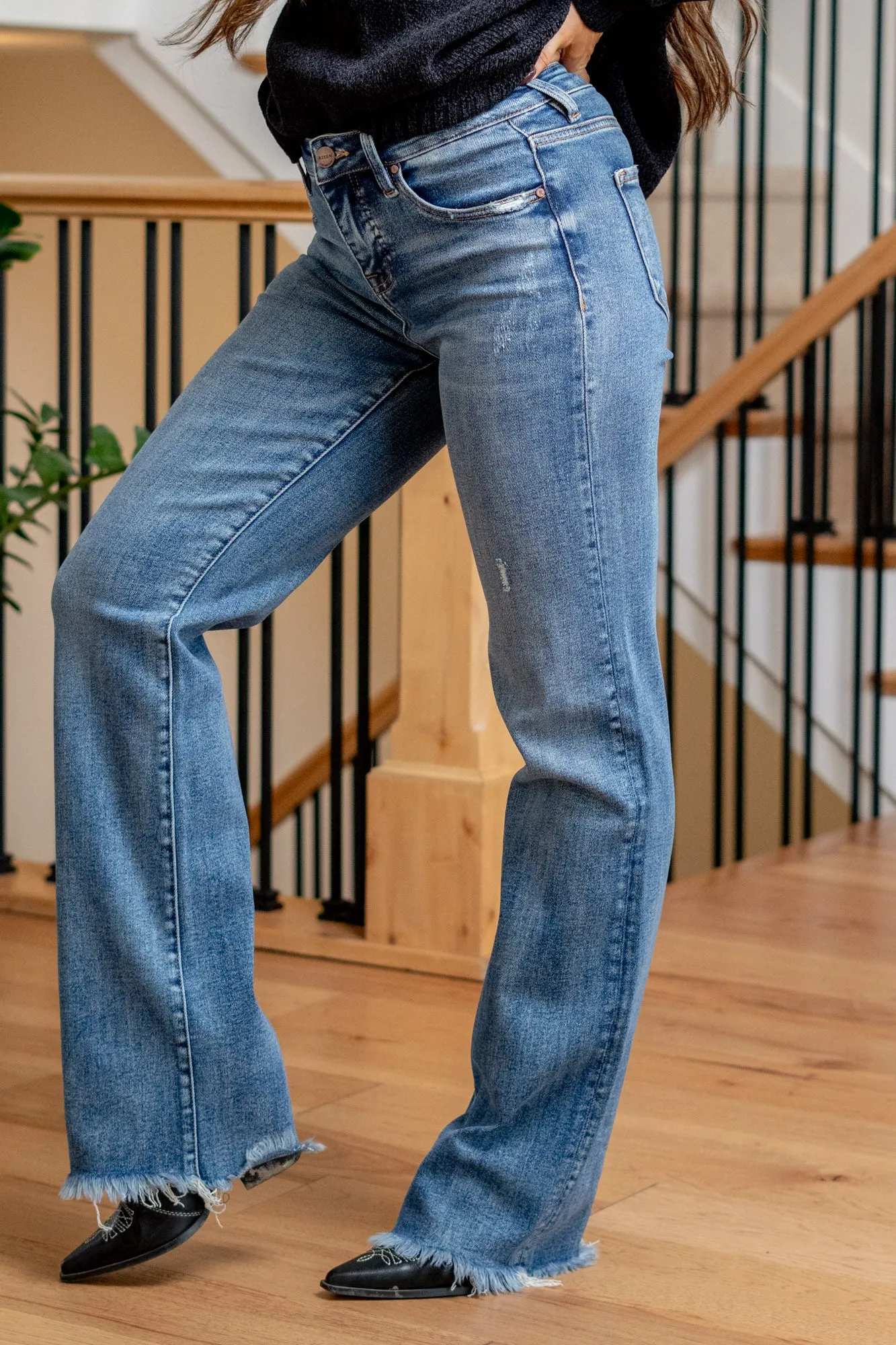 Skyline Tummy Control Top High Rise Straight Leg