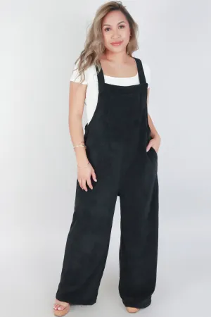 SLEEVELESS CORDUROY OVERALLS
