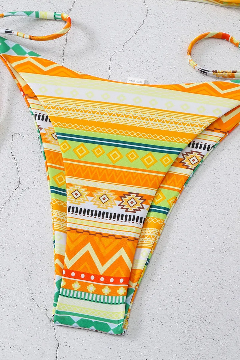 SM0467 Bohemian Bandeau Bikini Set