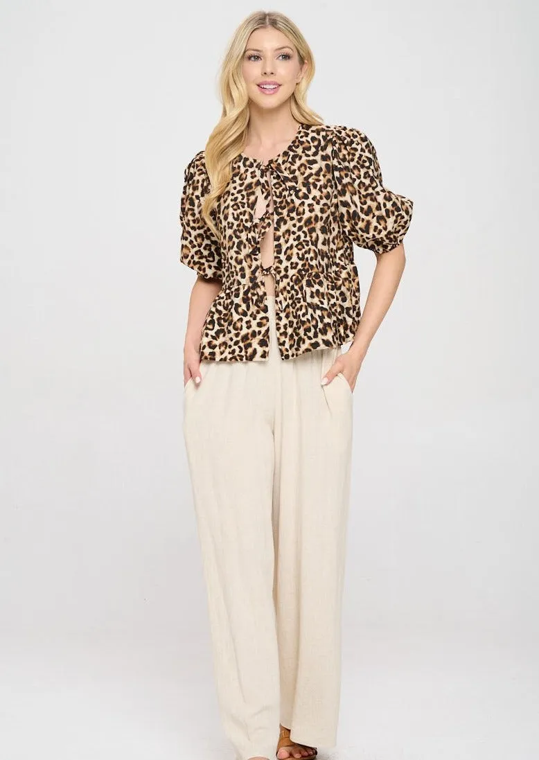 Sofia Peplum Top