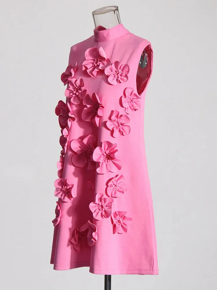 Soild Slimming Dress