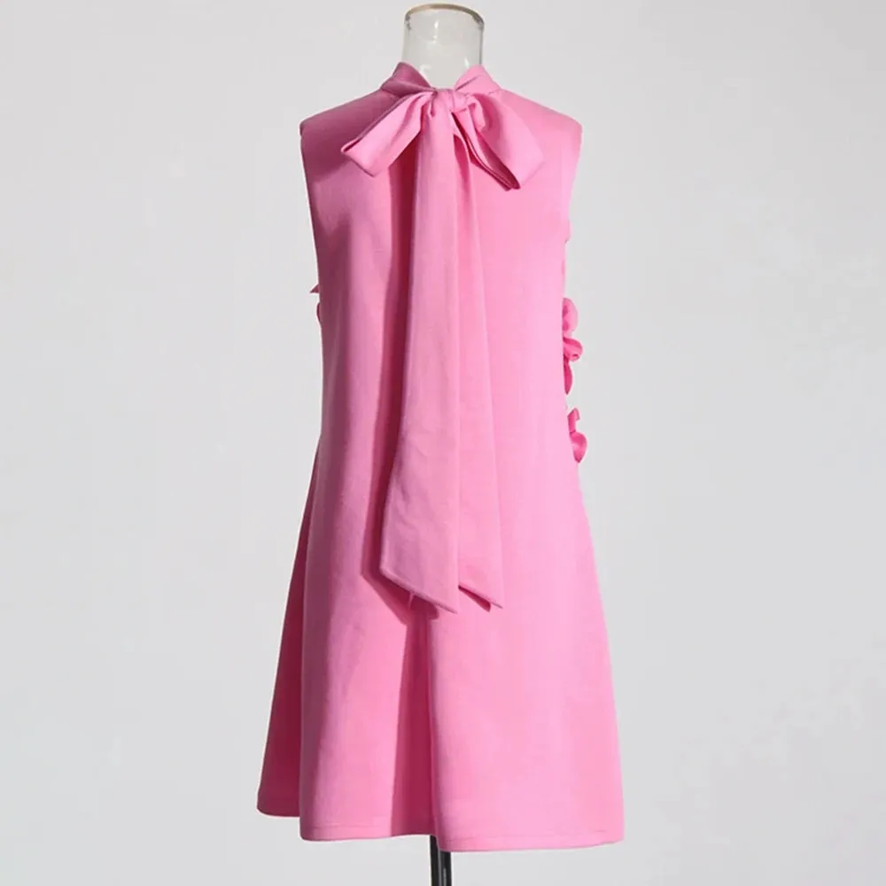Soild Slimming Dress