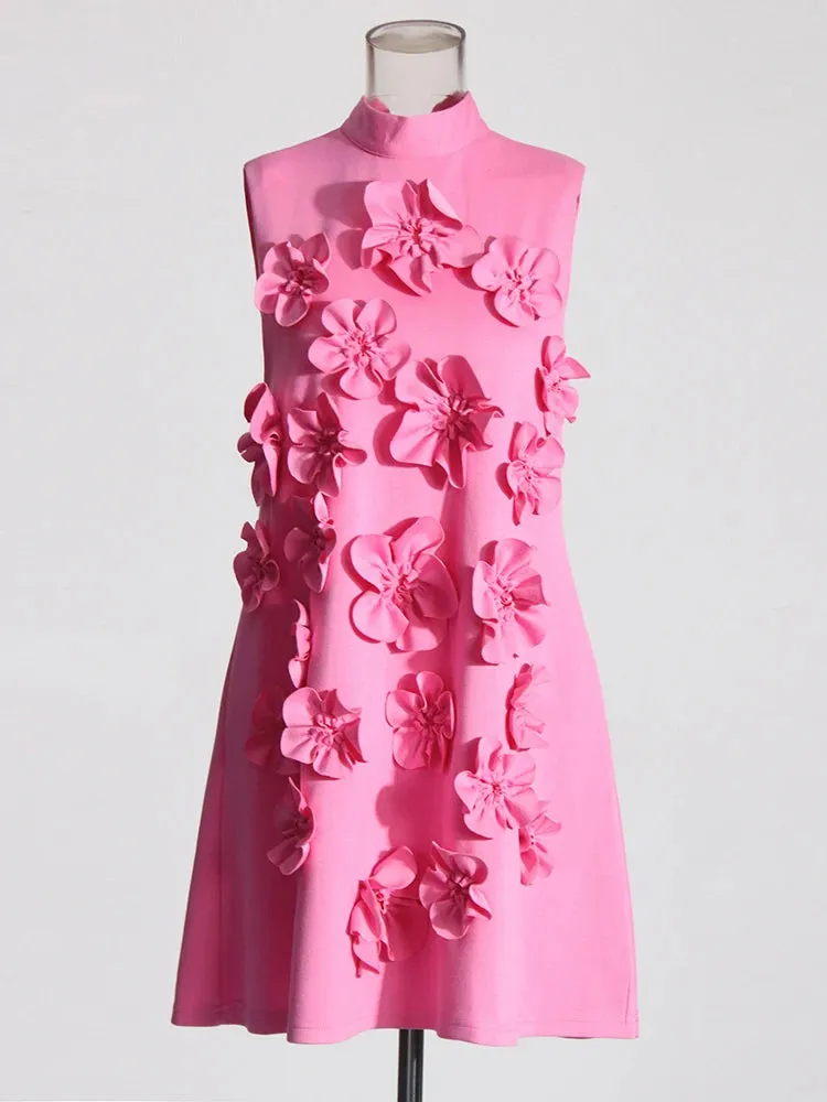 Soild Slimming Dress