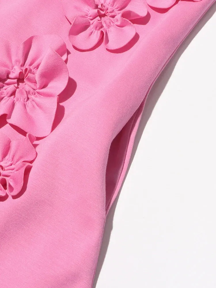 Soild Slimming Dress
