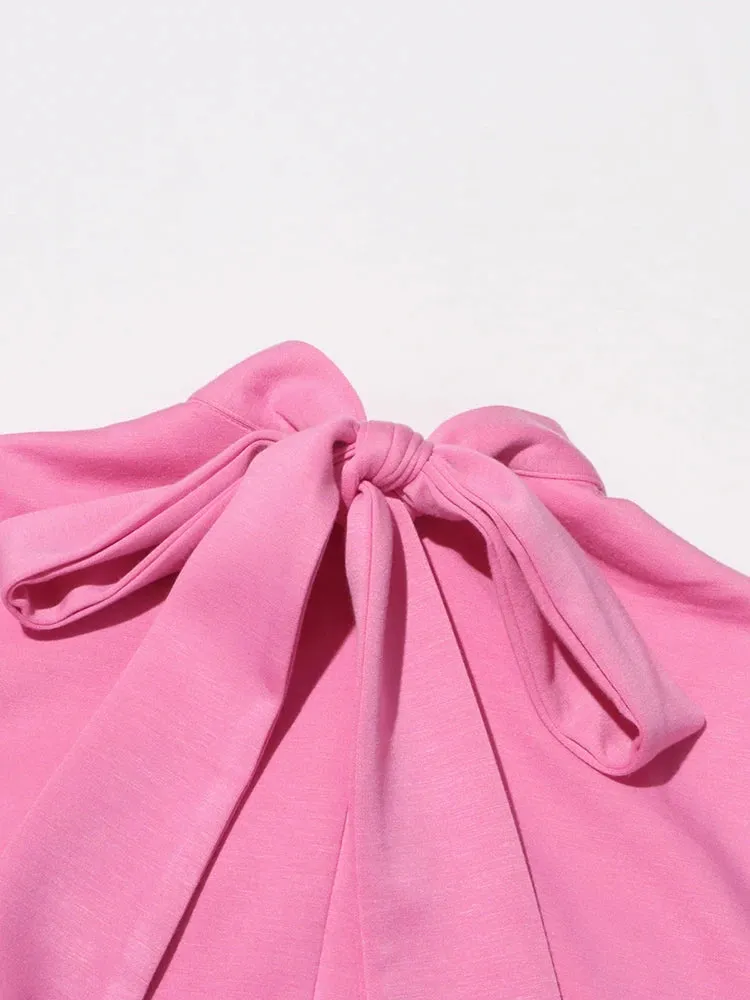 Soild Slimming Dress