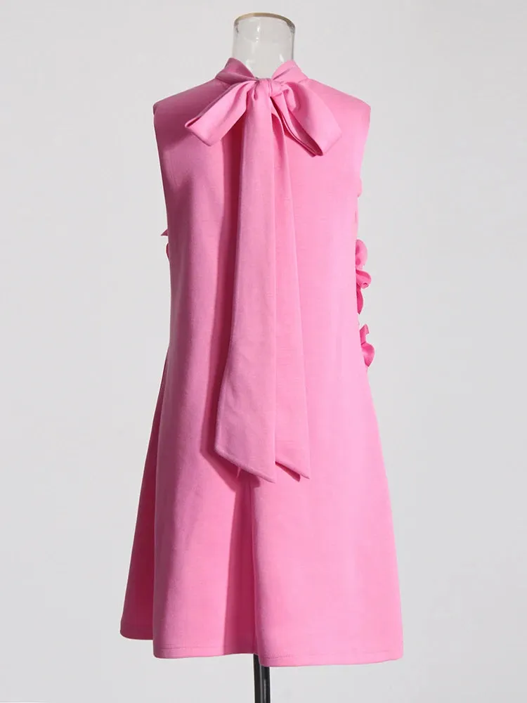 Soild Slimming Dress