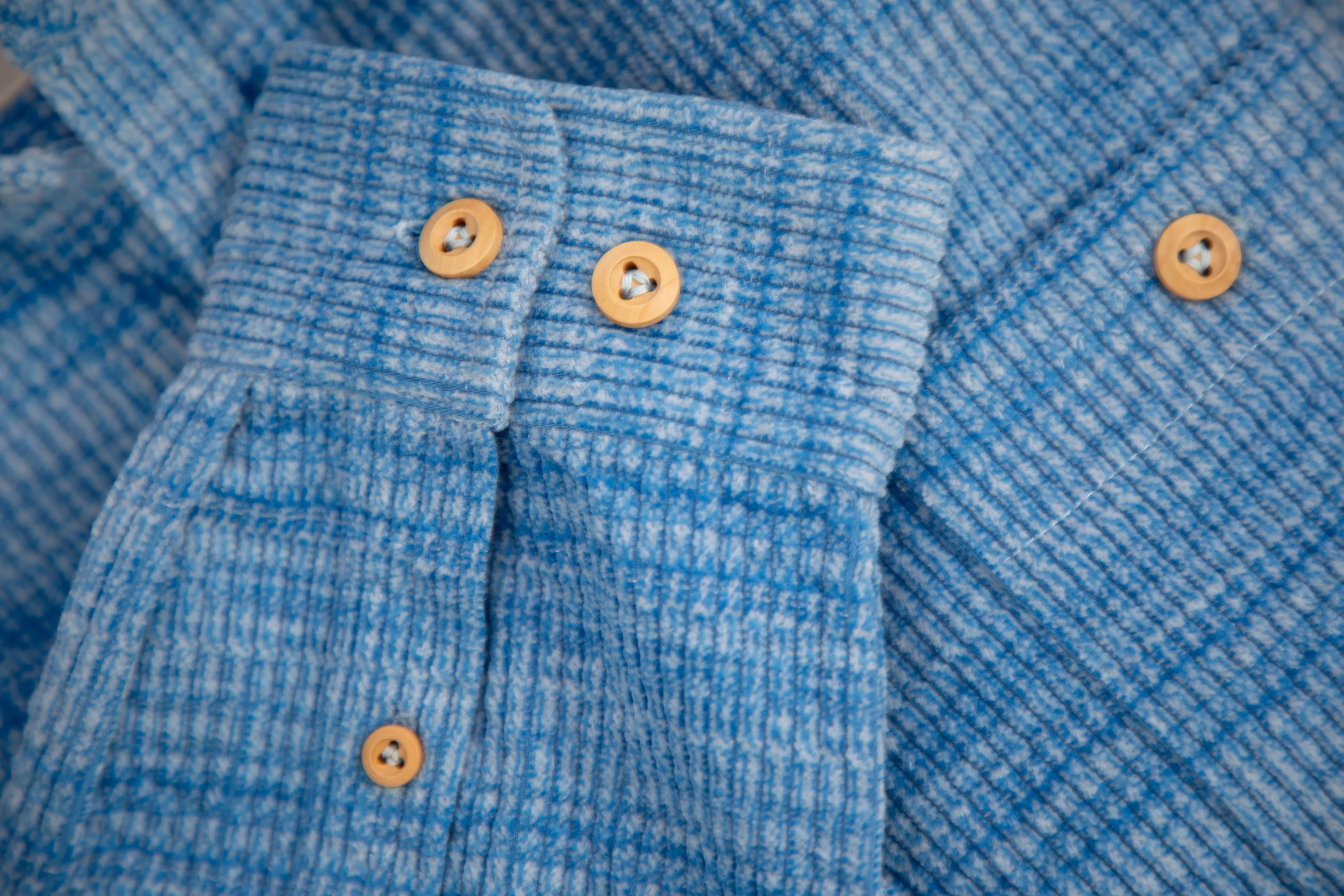 Space-Dyed Fine-Wale Corduroy Shirt