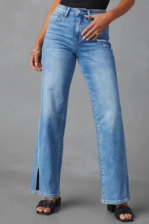 Split Straight Jean