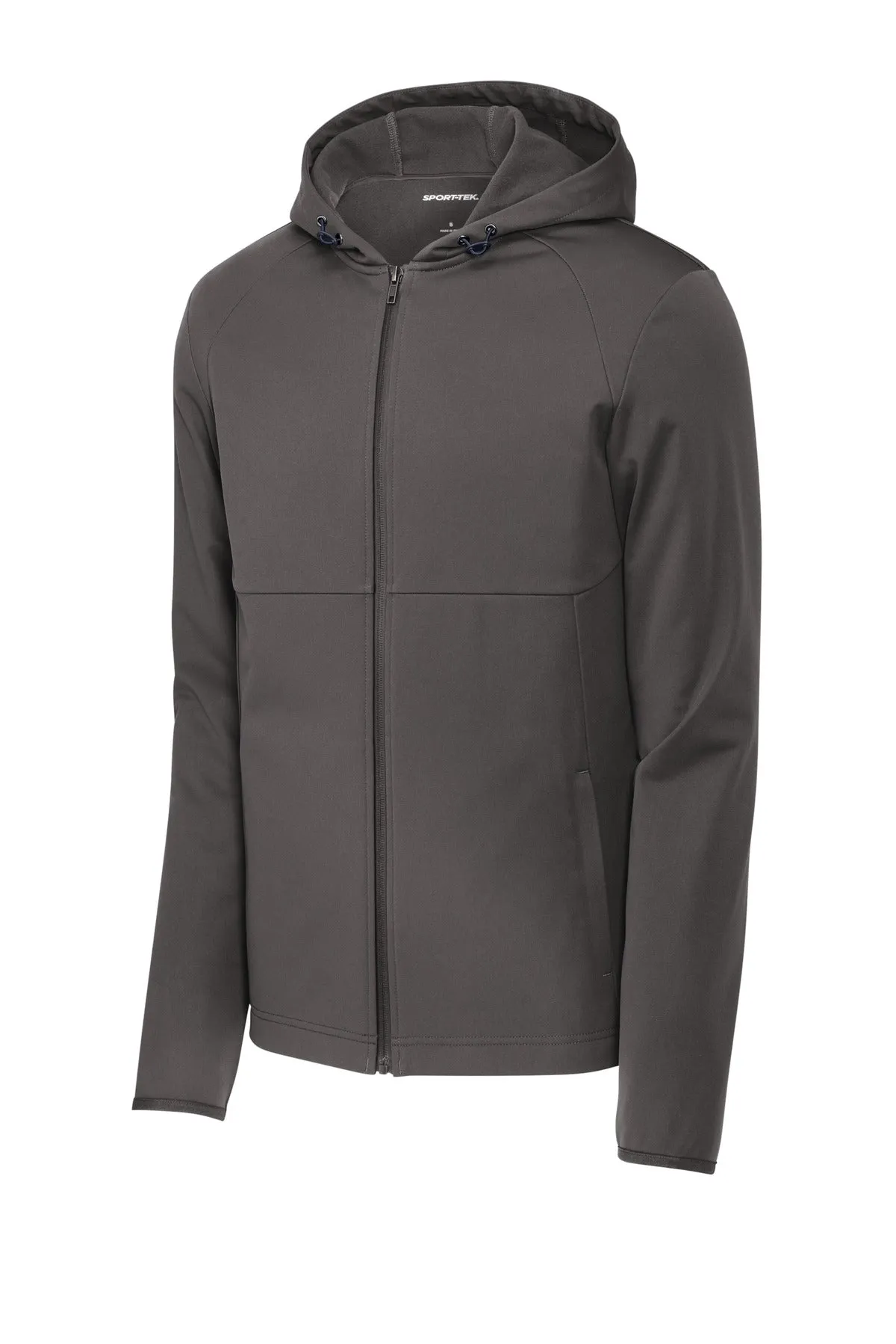 Sport-Tek Hooded Soft Shell Jacket ST980 Graphite