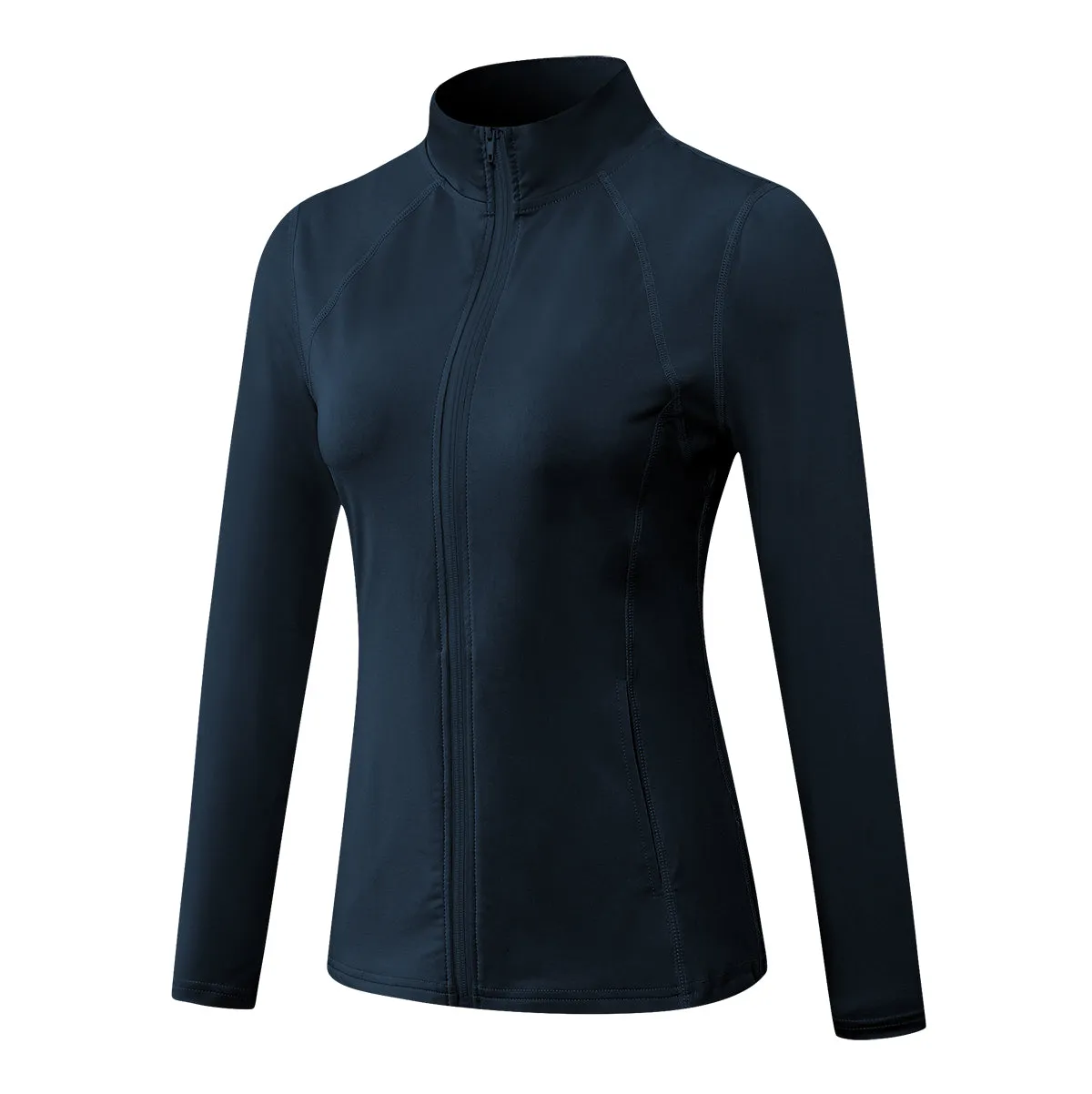 Stand Collar Full Zip Track Jacket