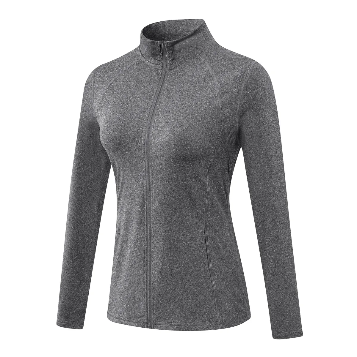 Stand Collar Full Zip Track Jacket
