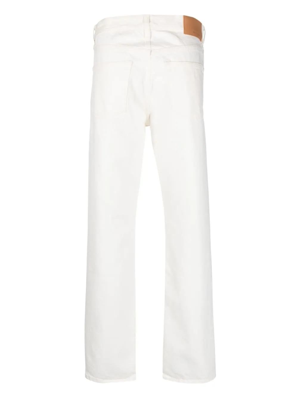 straight-leg jeans