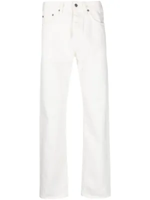 straight-leg jeans