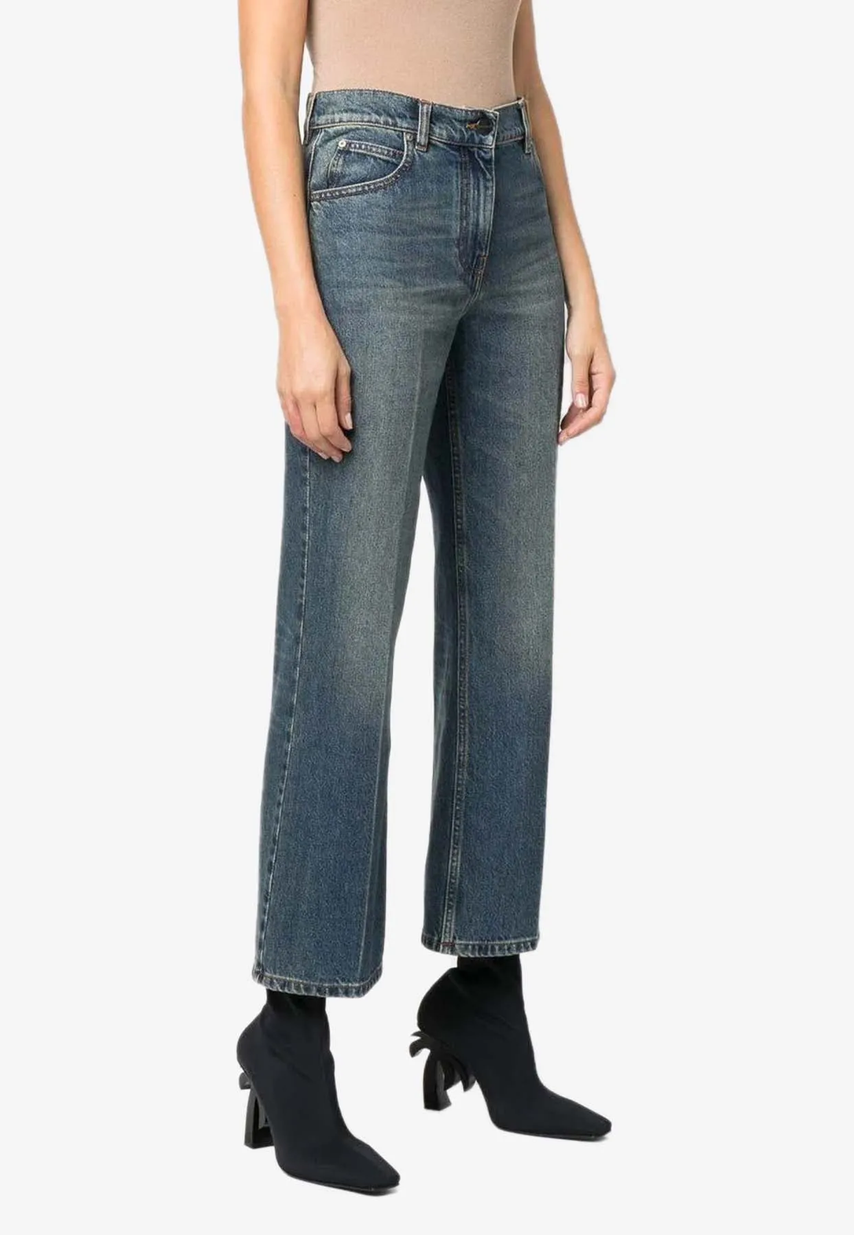 Straight-Leg Jeans