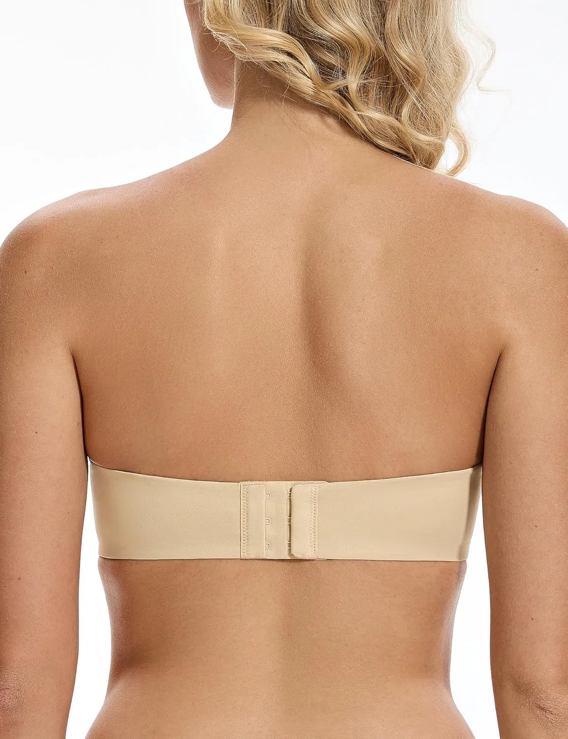 Strapless Push-Up Seamless Lift with Convertible Straps Bra