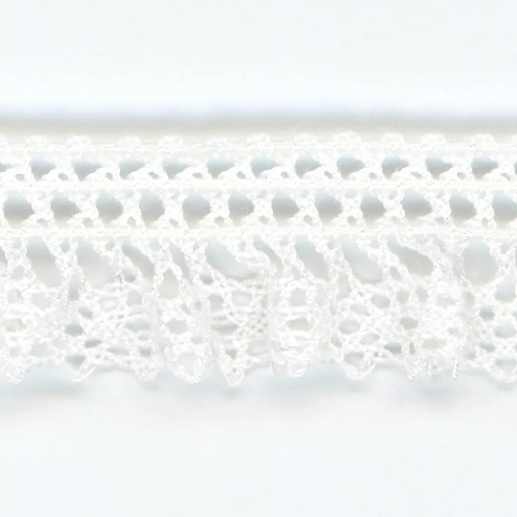 Stretch Torchon Lace #00 Off White