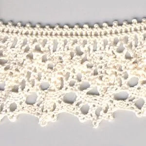Stretch Torchon Lace #03 Beige