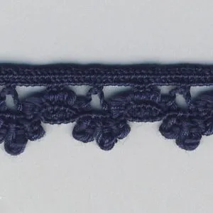 Stretch Torchon Lace #47 Night Blue