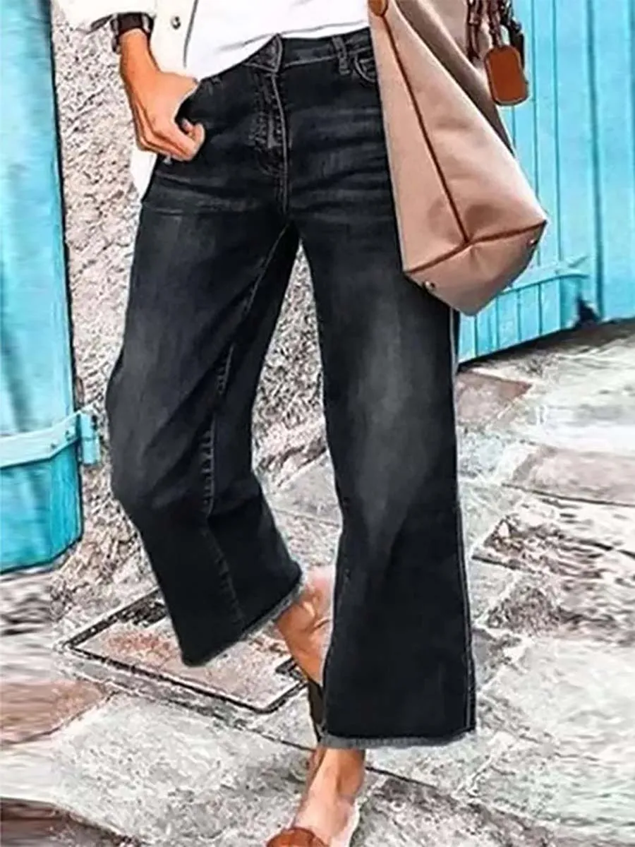 Stunncal Temperament Commuter Straight Leg Jeans