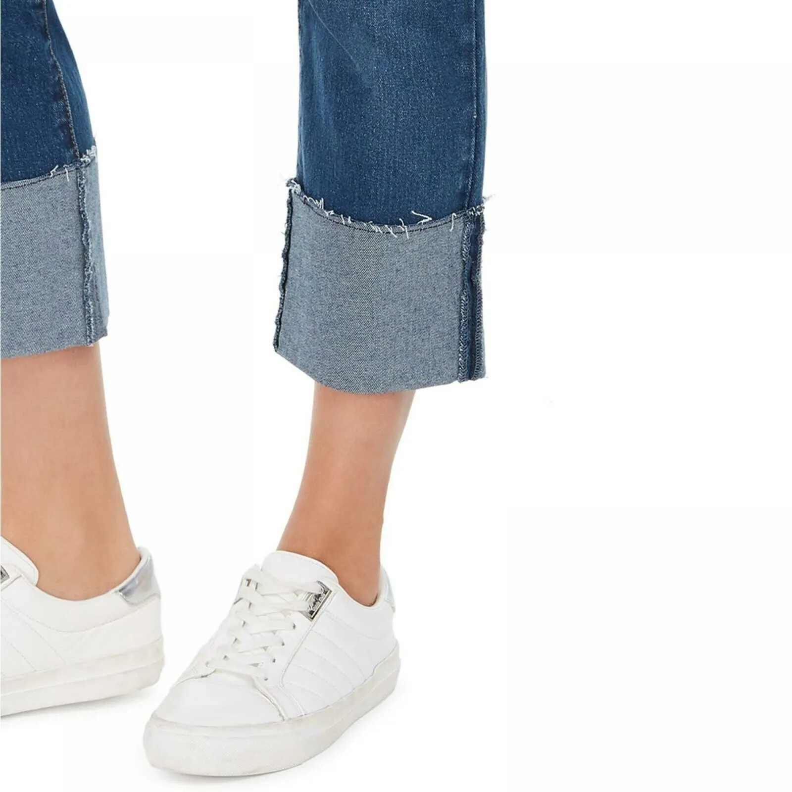 Style & Co. Women's High Rise Crop Straight Leg Jeans
