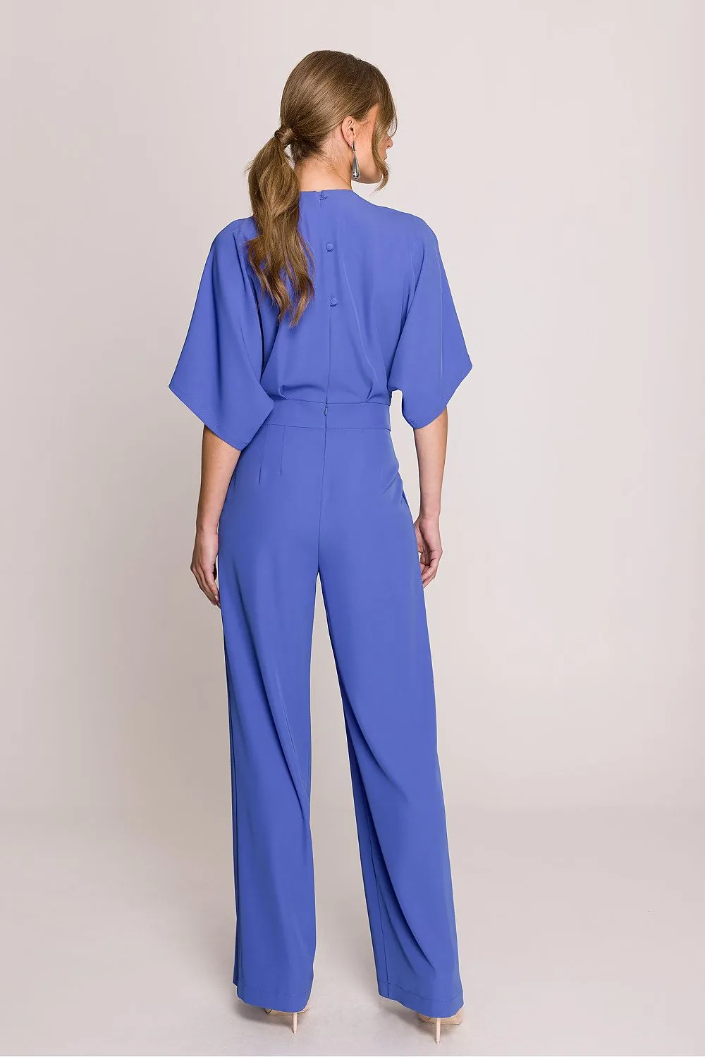Stylish elegant women's slightly flared jumpsuit