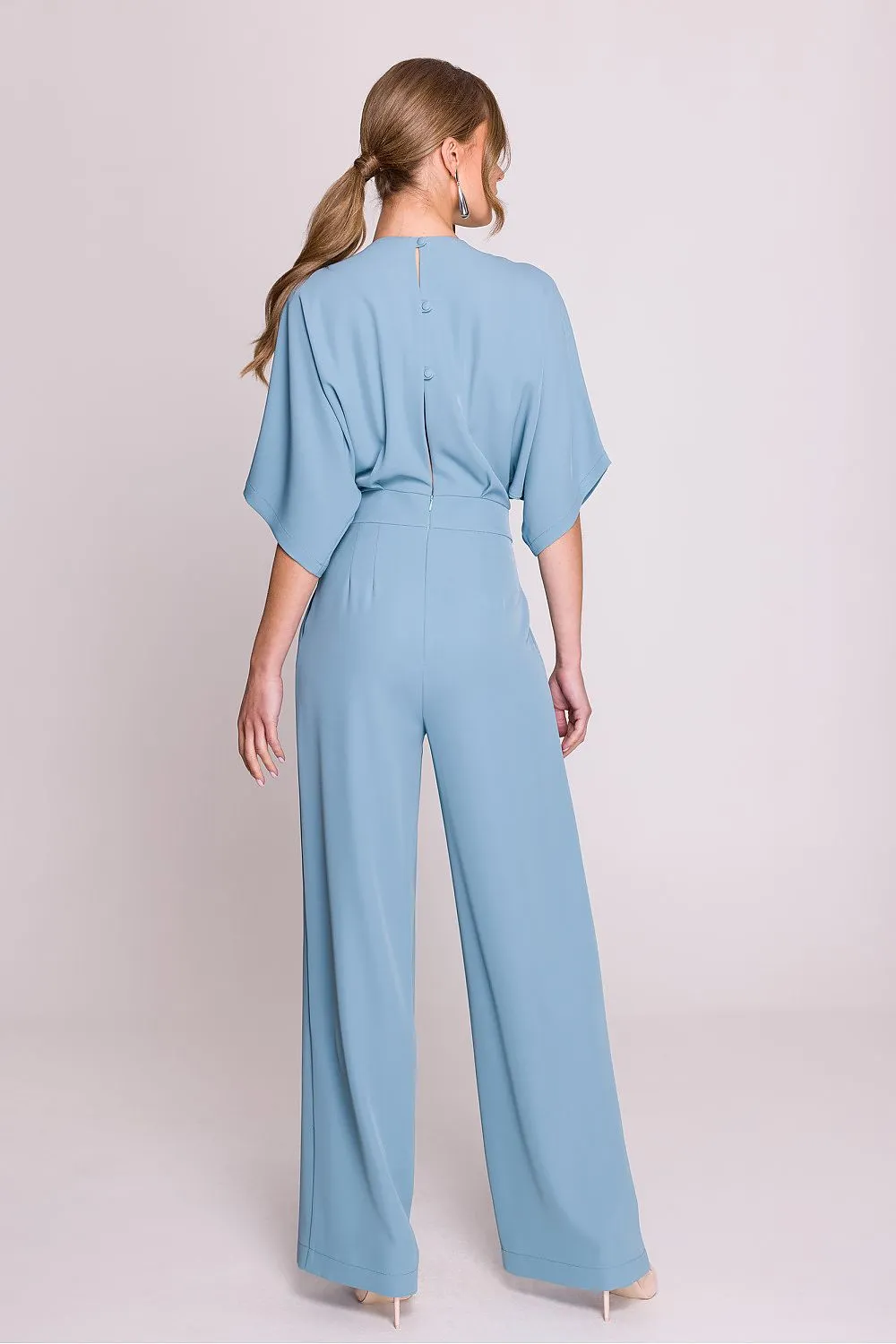 Stylish elegant women's slightly flared jumpsuit
