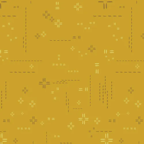 Sunglow - Decostitch Elements - Quilting Cotton- 1/2 Meter
