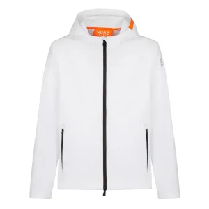 Suns White Polyester Jacket