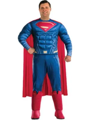 Superman Deluxe Costume Size Plus