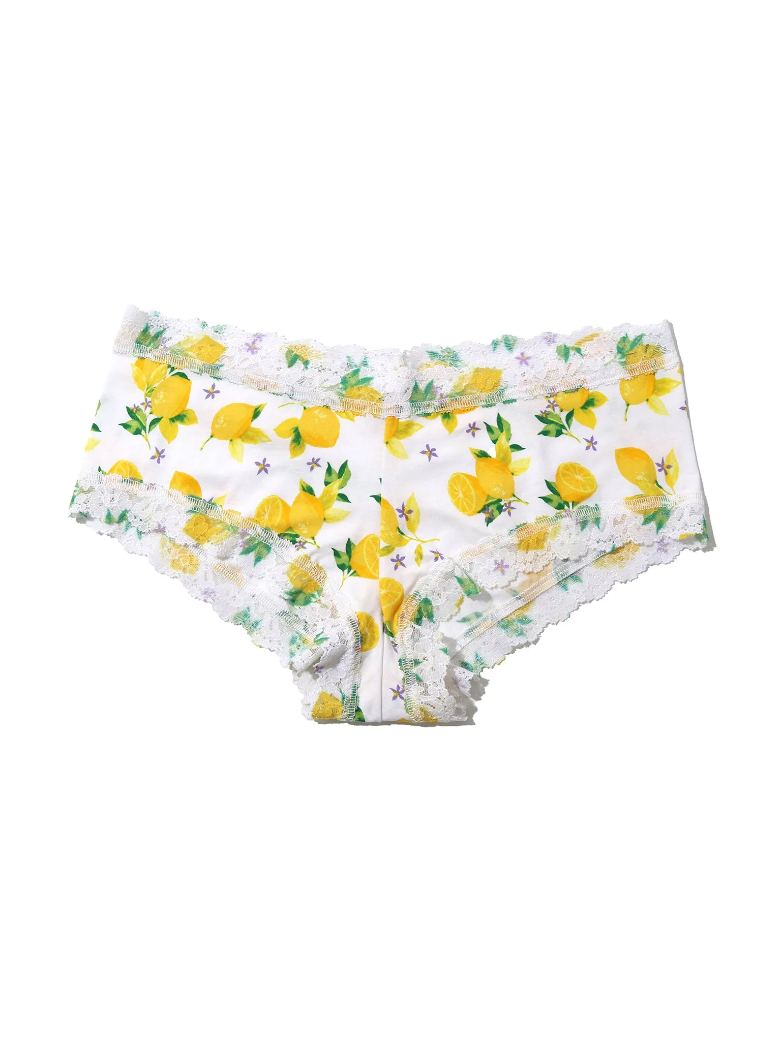 Supima® Cotton Printed Boyshort Make Lemonade