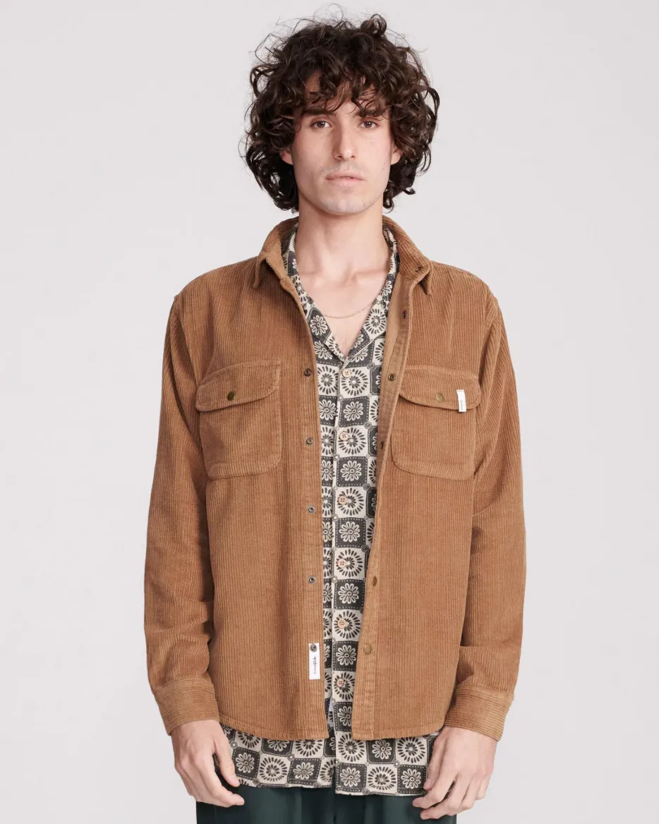 SURFACE LONG SLEEVE OVERSHIRT