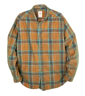 Tall Old Steamboat Plaid Corduroy Shirt