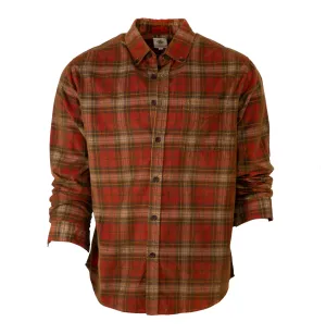 Tall Old Steamboat Plaid Corduroy Shirt