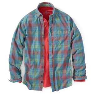 Tall Old Steamboat Plaid Corduroy Shirt