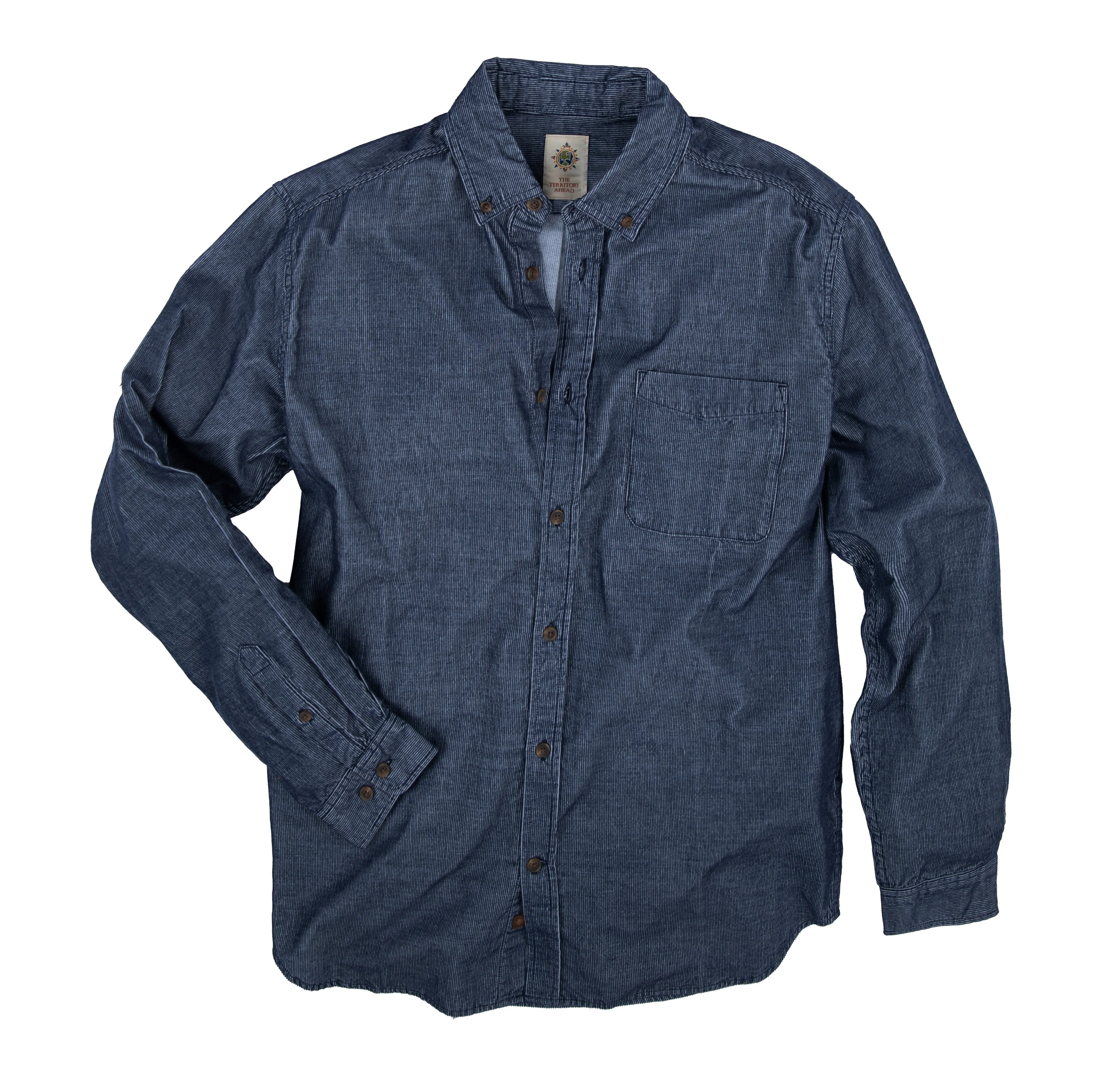 Tall Old Steamboat Solid Corduroy Shirt