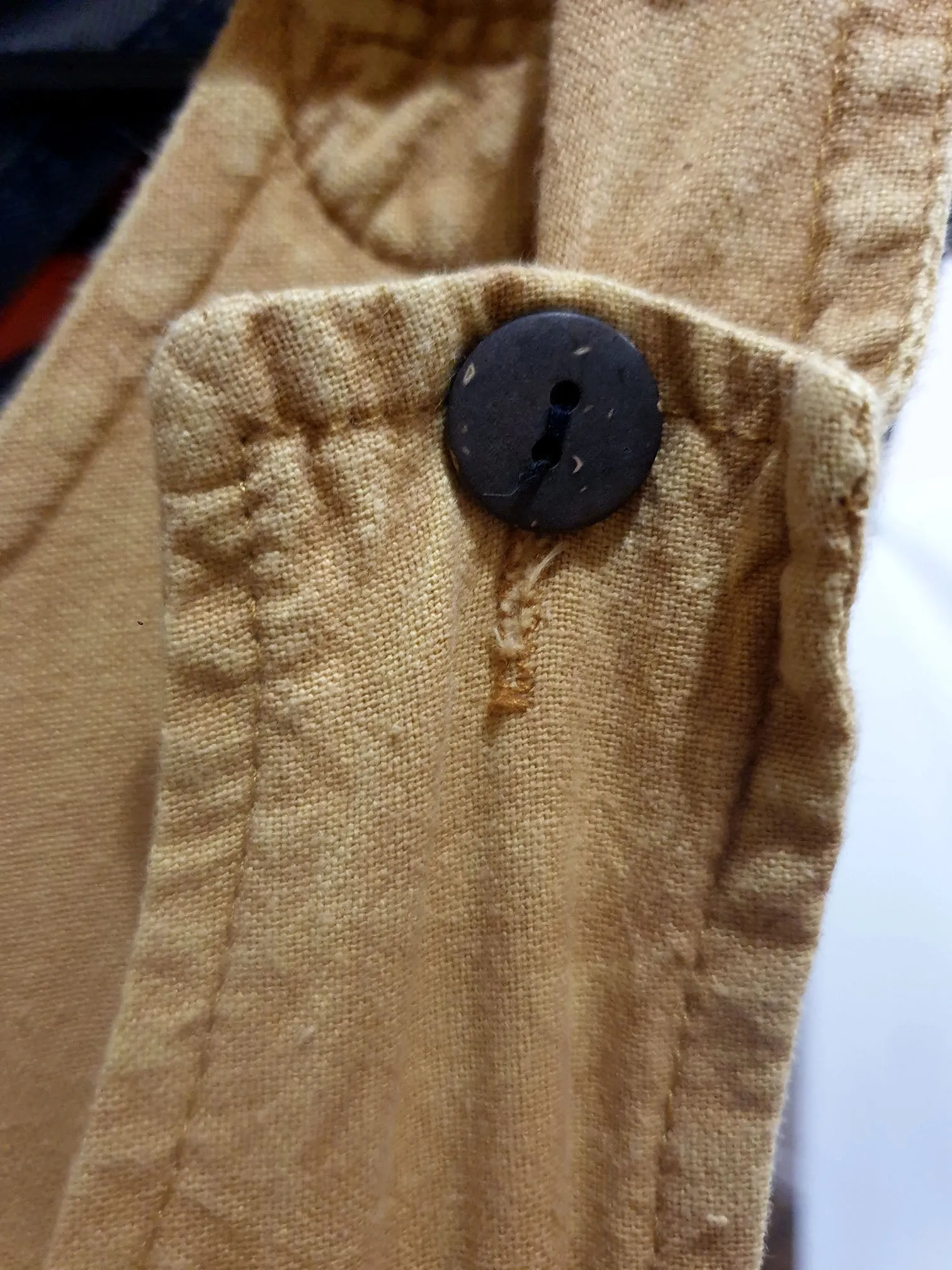Terracotta cotton overalls size M (tiny fit, best fits size 10)