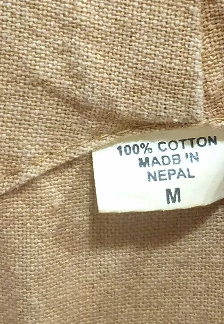 Terracotta cotton overalls size M (tiny fit, best fits size 10)