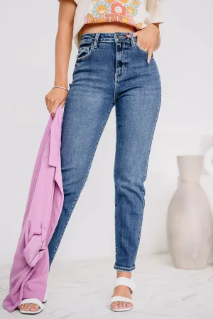 The Extra Life High Rise Straight Jeans