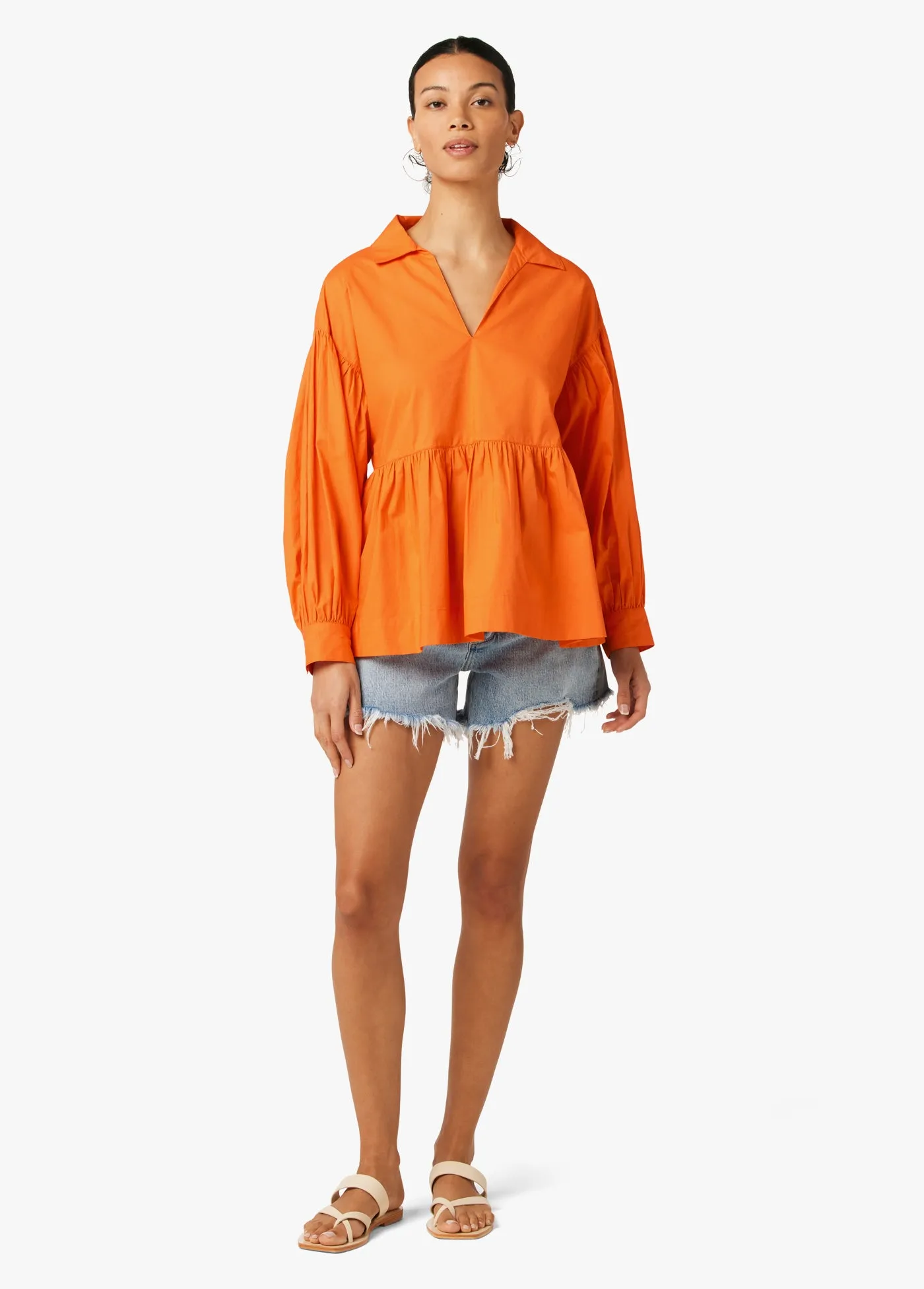 THE LENI POPOVER TOP