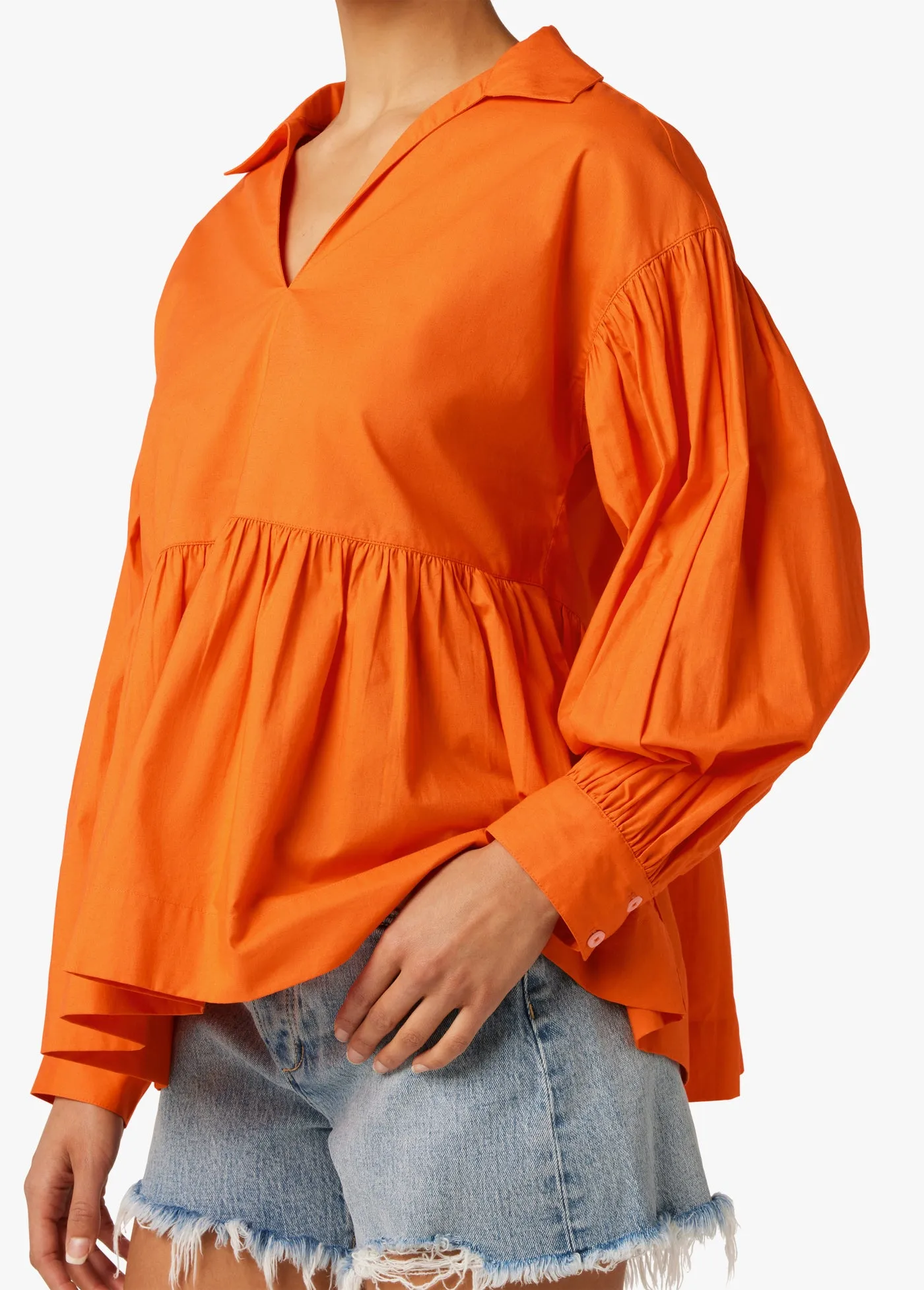 THE LENI POPOVER TOP