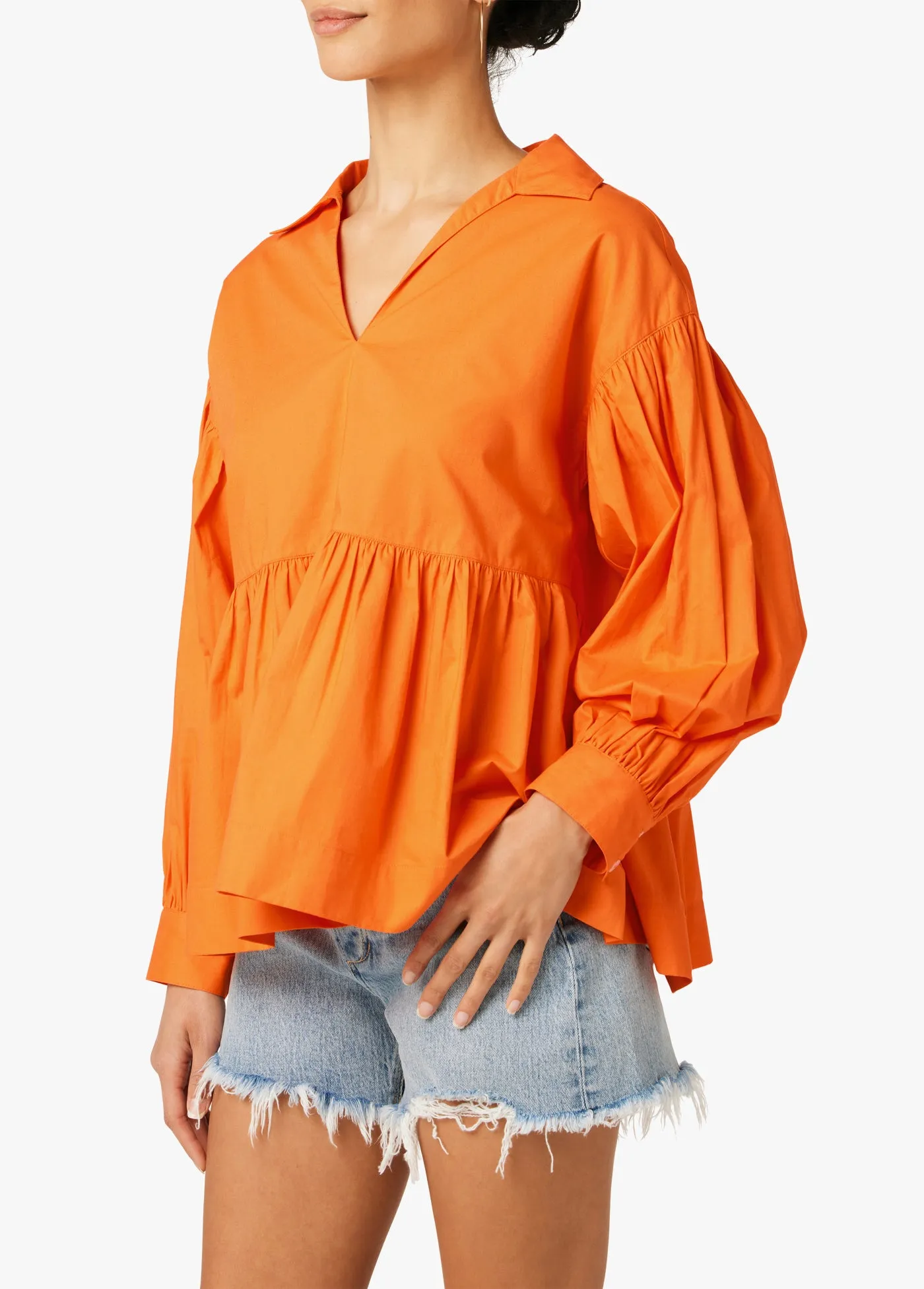 THE LENI POPOVER TOP