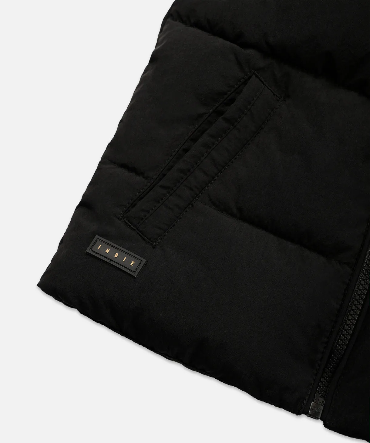 The Osaka Puffer Vest - Black