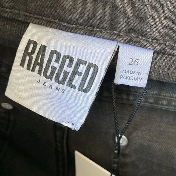 The Ragged Priest Ragged Denim Sweeper High Waisted Wide Leg Carpenter Jeans