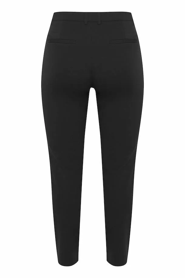 The Tessa Trouser - Black - PLUS