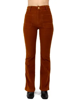 The Wanderer Corduroy Flare - Whiskey