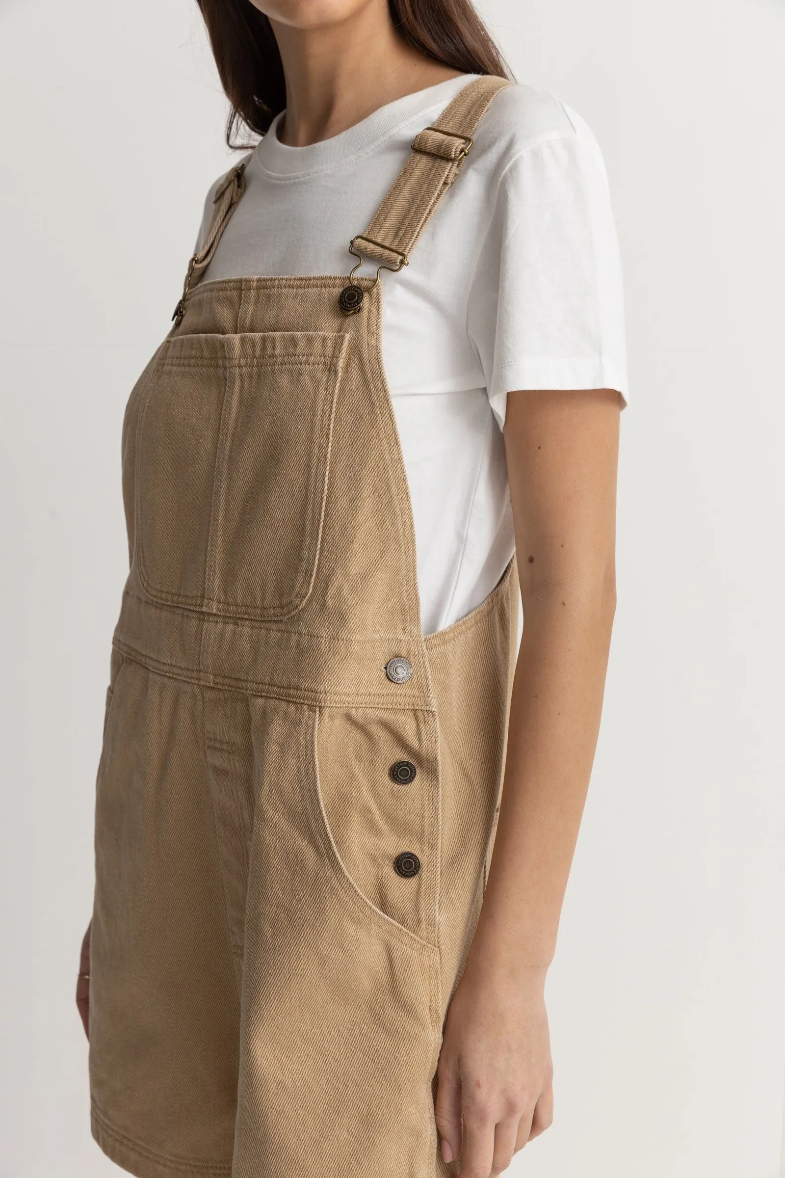 TIDE SHORT OVERALL - CARAMEL