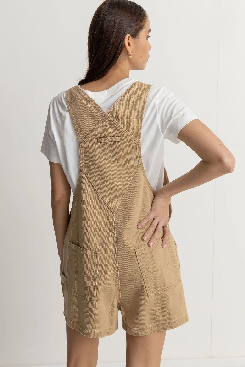 TIDE SHORT OVERALL - CARAMEL